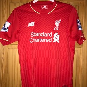 New Balance Liverpool Gerrard soccer jersey
